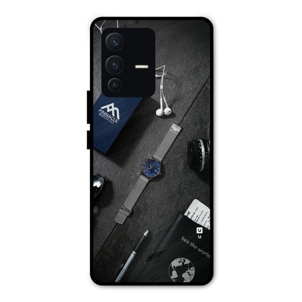See The World Metal Back Case for Vivo V23 Pro