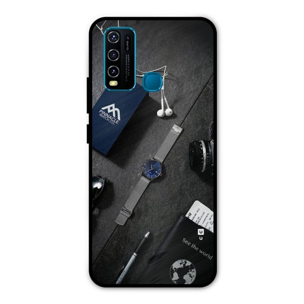 See The World Metal Back Case for Vivo Y50