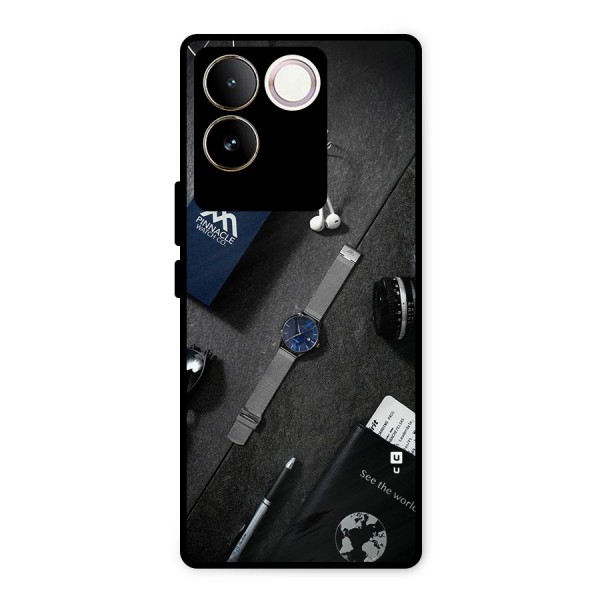 See The World Metal Back Case for iQOO Z7 Pro