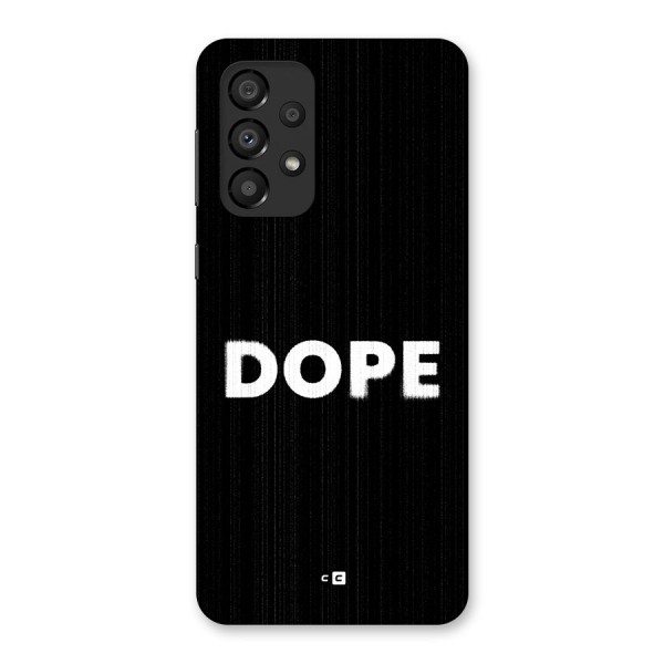 Sense Alert Back Case for Galaxy A33 5G