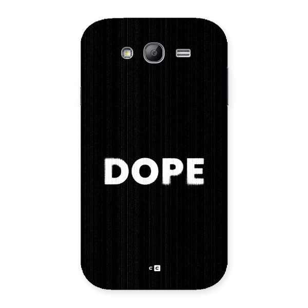 Sense Alert Back Case for Galaxy Grand Neo Plus