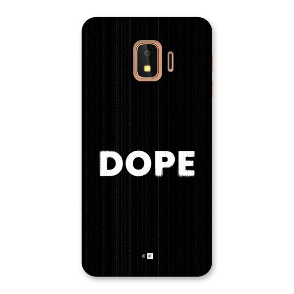 Sense Alert Back Case for Galaxy J2 Core