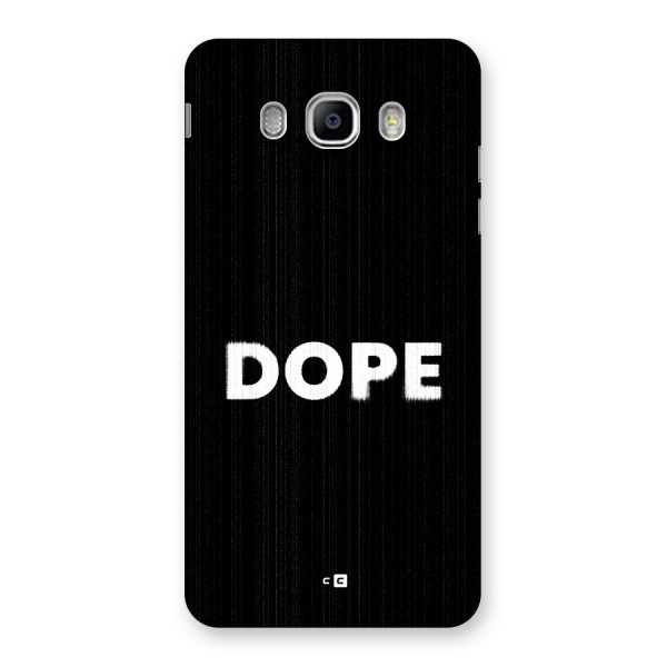 Sense Alert Back Case for Galaxy J5 2016