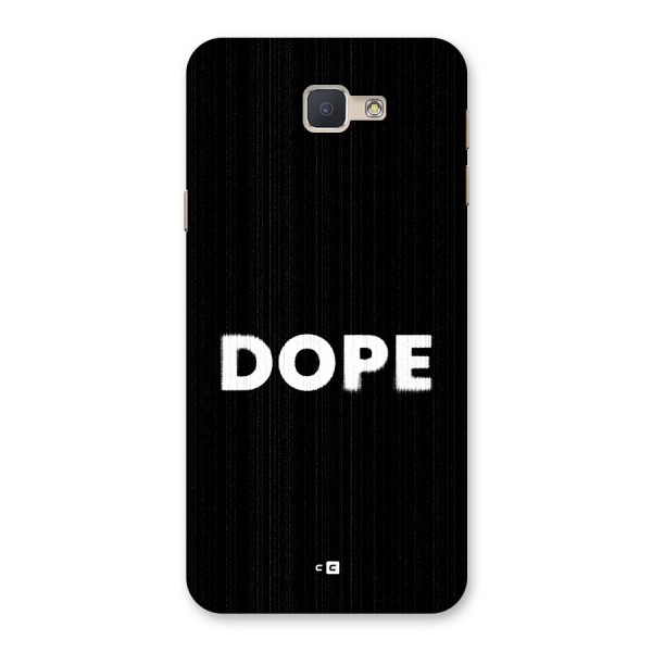 Sense Alert Back Case for Galaxy J5 Prime