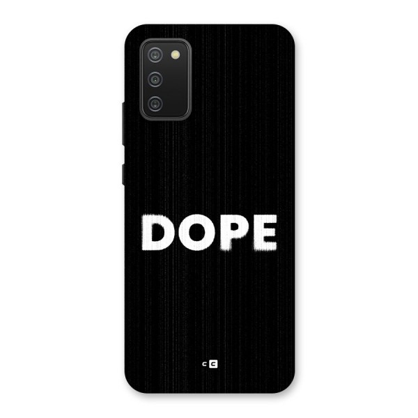 Sense Alert Back Case for Galaxy M02s