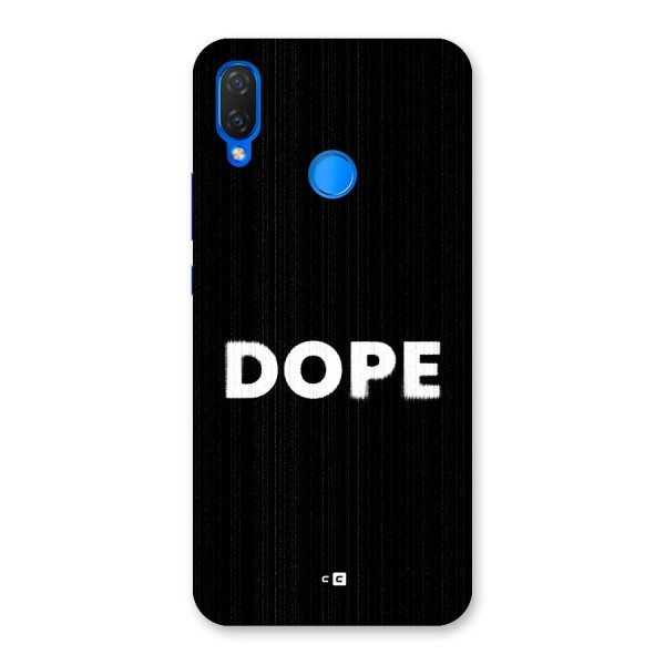 Sense Alert Back Case for Huawei P Smart Plus