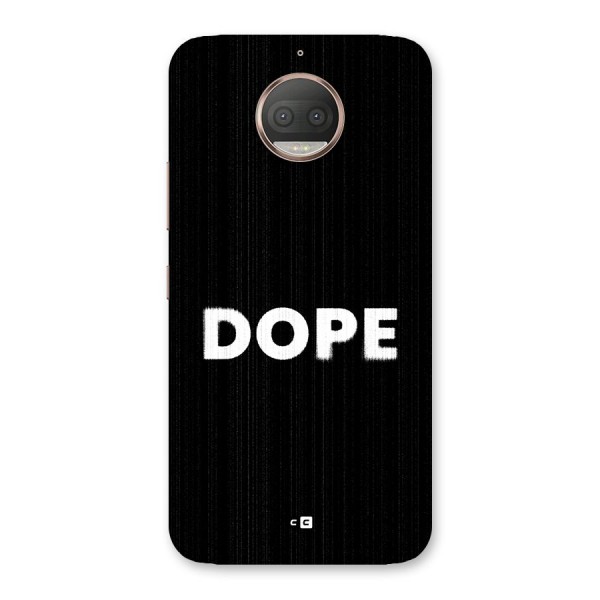 Sense Alert Back Case for Moto G5s Plus