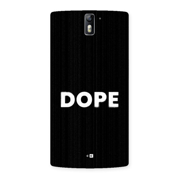 Sense Alert Back Case for OnePlus One