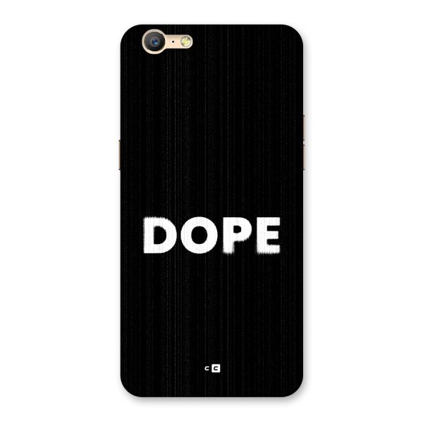 Sense Alert Back Case for Oppo A39