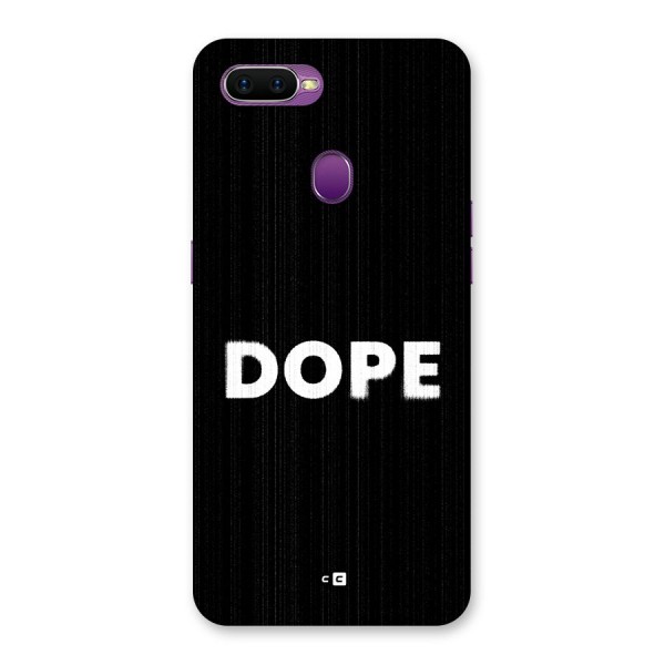 Sense Alert Back Case for Oppo F9