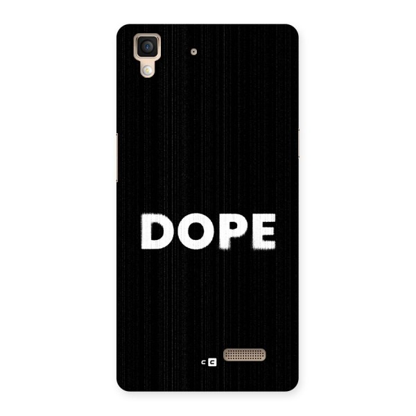 Sense Alert Back Case for Oppo R7