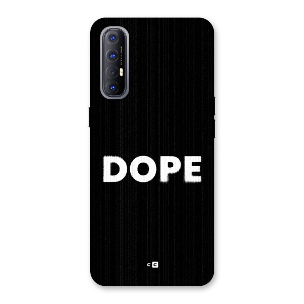 Sense Alert Back Case for Oppo Reno3 Pro