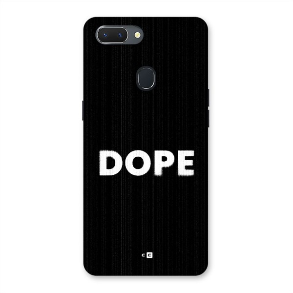 Sense Alert Back Case for Realme 2