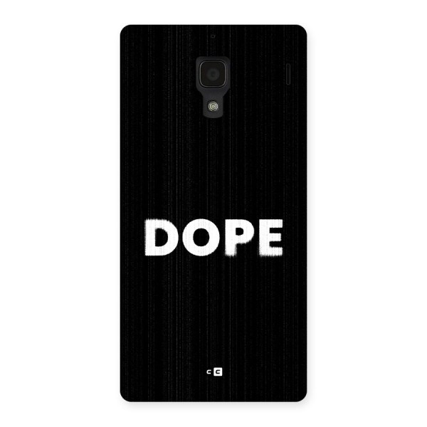 Sense Alert Back Case for Redmi 1s