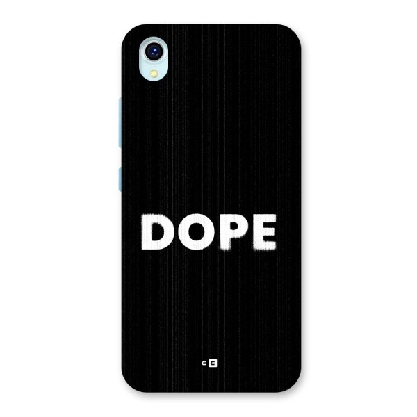 Sense Alert Back Case for Vivo Y1s