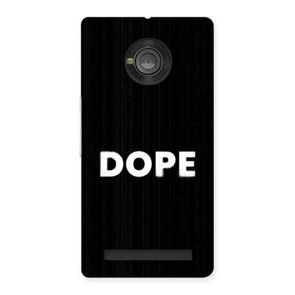 Sense Alert Back Case for Yuphoria