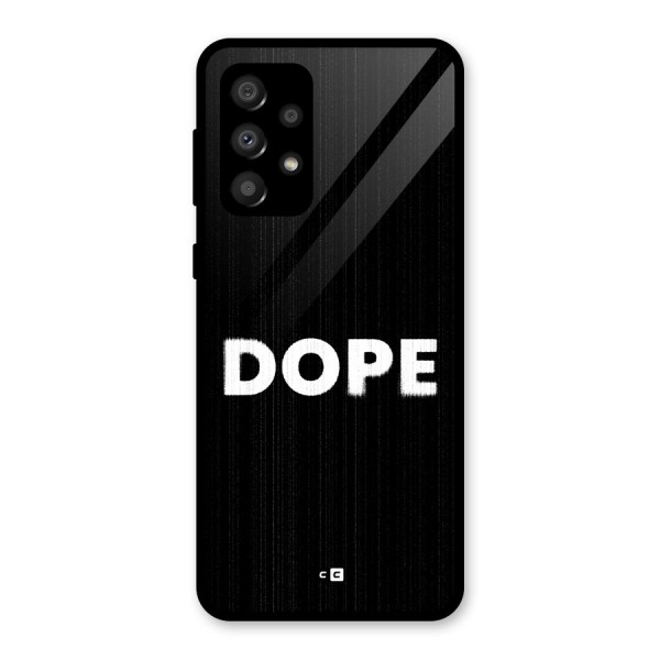 Sense Alert Glass Back Case for Galaxy A32