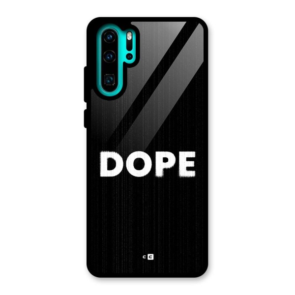 Sense Alert Glass Back Case for Huawei P30 Pro