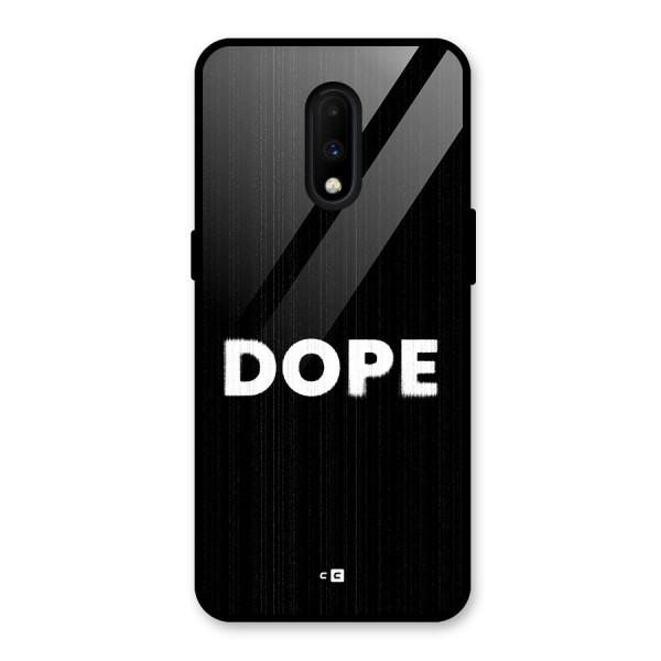Sense Alert Glass Back Case for OnePlus 7