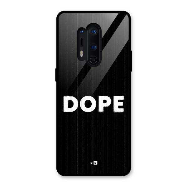 Sense Alert Glass Back Case for OnePlus 8 Pro