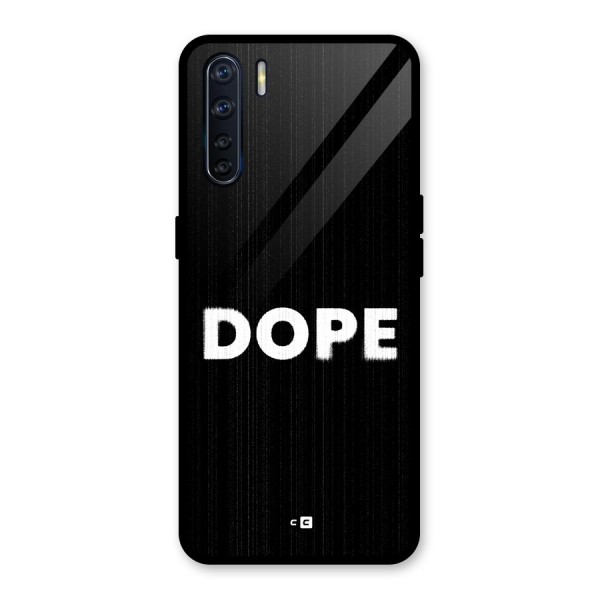 Sense Alert Glass Back Case for Oppo F15