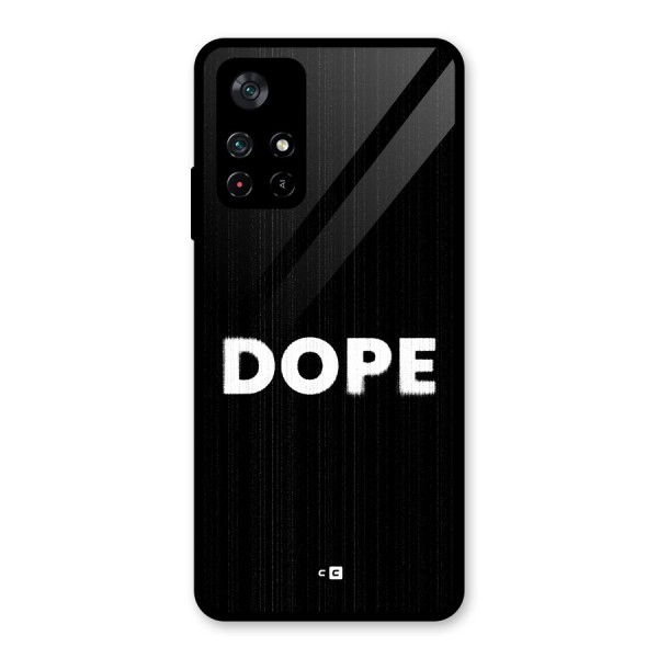 Sense Alert Glass Back Case for Poco M4 Pro 5G