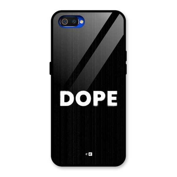 Sense Alert Glass Back Case for Realme C2