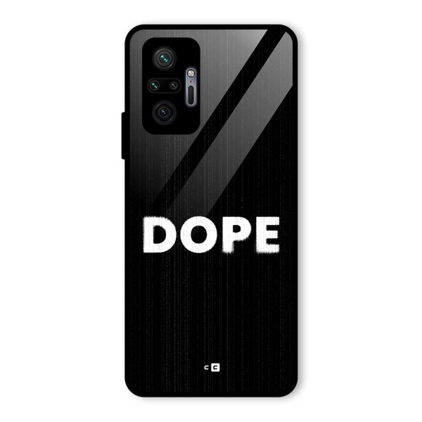 Sense Alert Glass Back Case for Redmi Note 10 Pro Max