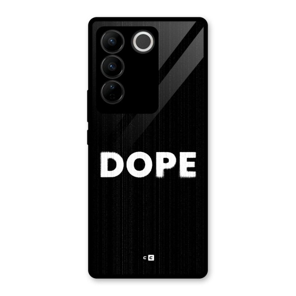 Sense Alert Glass Back Case for Vivo V27