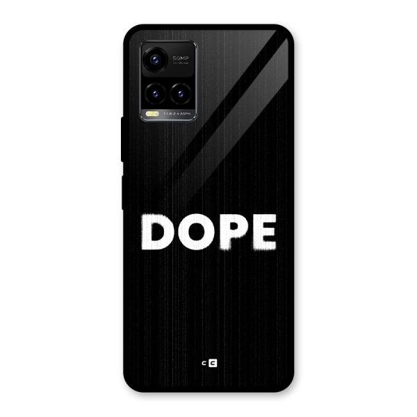 Sense Alert Glass Back Case for Vivo Y21G