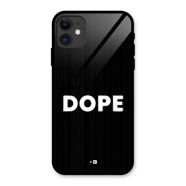 Sense Alert Glass Back Case for iPhone 11