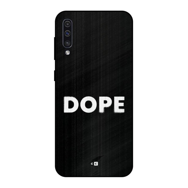 Sense Alert Metal Back Case for Galaxy A30s