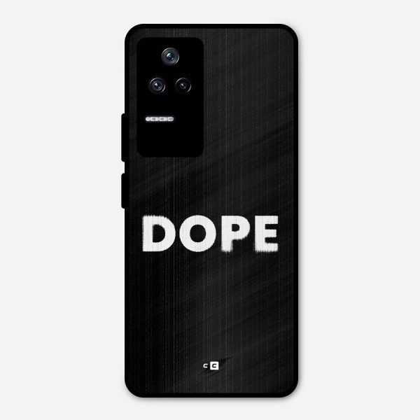 Sense Alert Metal Back Case for Poco F4 5G