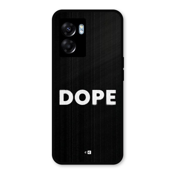 Sense Alert Metal Back Case for Realme Narzo 50 5G