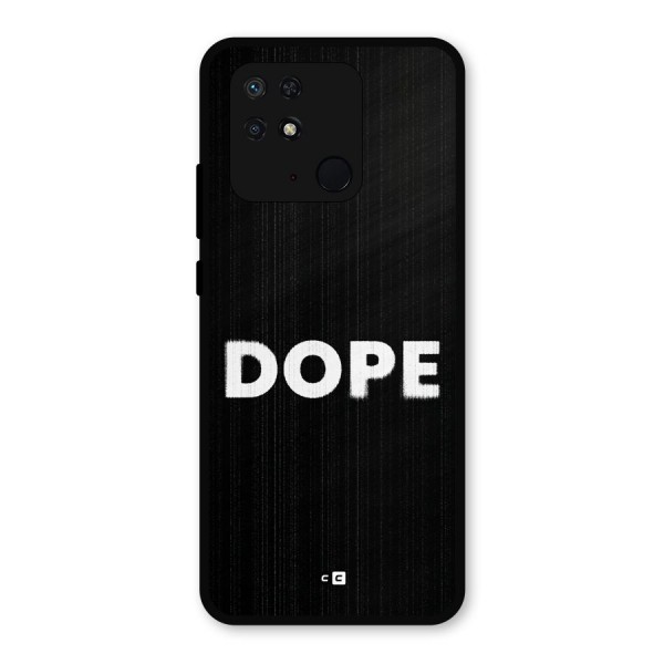 Sense Alert Metal Back Case for Redmi 10 Power
