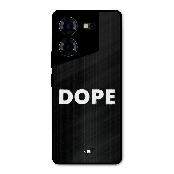 Sense Alert Metal Back Case for Tecno Pova 5 Pro 5G