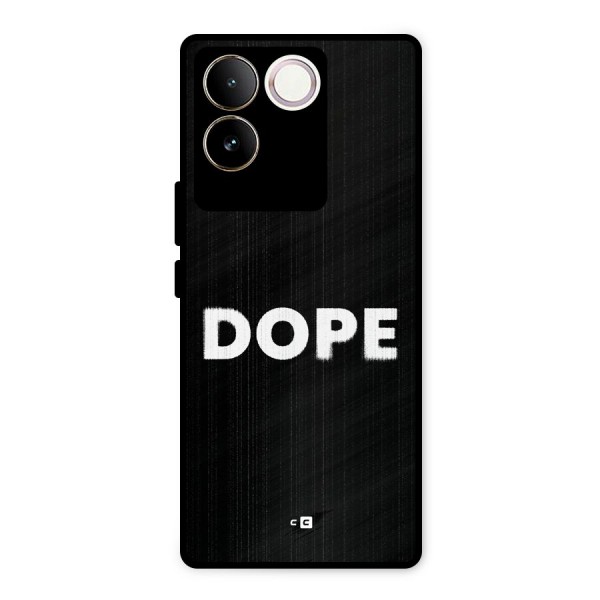 Sense Alert Metal Back Case for iQOO Z7 Pro