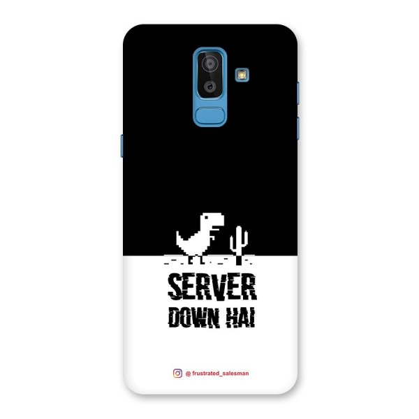Server Down Hai Black Back Case for Galaxy J8