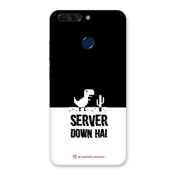 Server Down Hai Black Back Case for Honor 8 Pro
