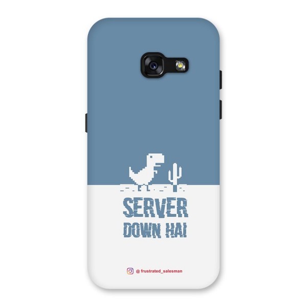 Server Down Hai SteelBlue Back Case for Galaxy A3 (2017)