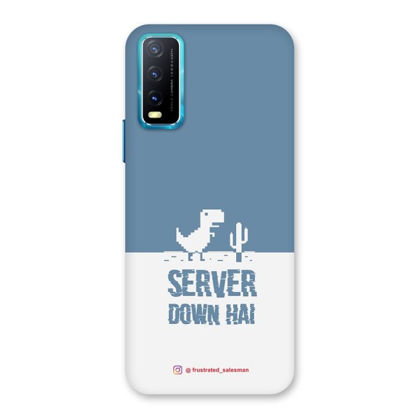 Server Down Hai SteelBlue Back Case for Vivo Y20G