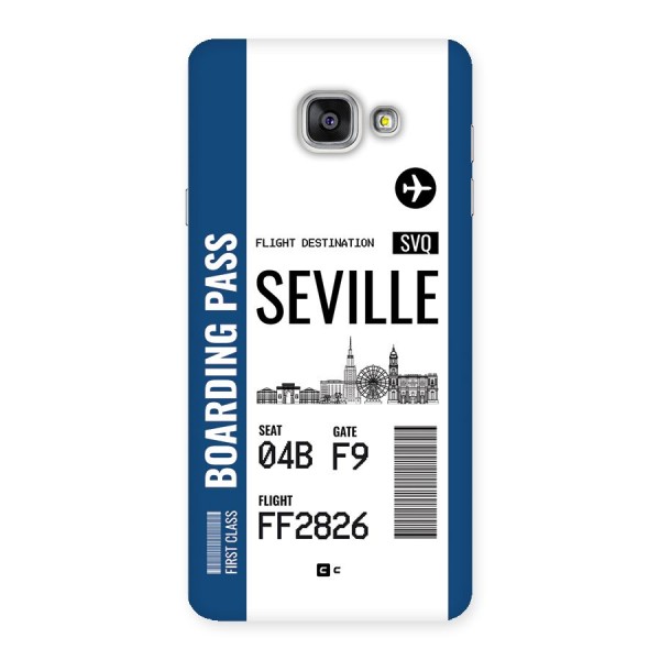 Seville Boarding Pass Back Case for Galaxy A7 (2016)