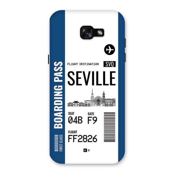 Seville Boarding Pass Back Case for Galaxy A7 (2017)