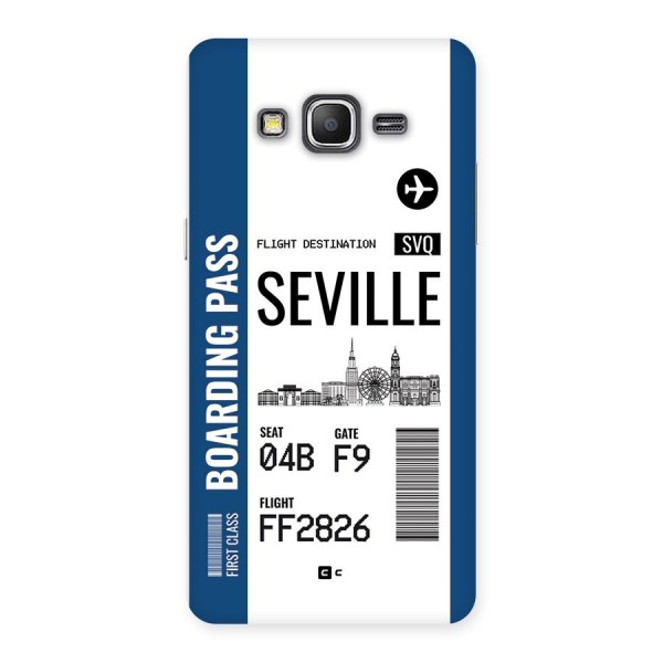Seville Boarding Pass Back Case for Galaxy Grand Prime