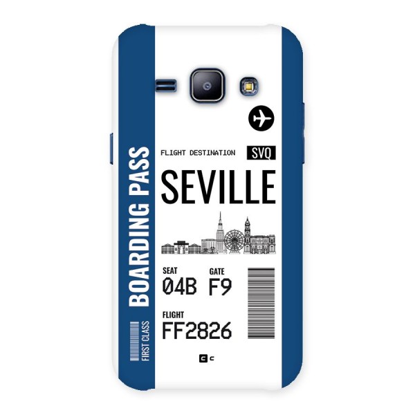 Seville Boarding Pass Back Case for Galaxy J1