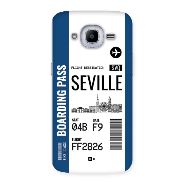 Seville Boarding Pass Back Case for Galaxy J2 2016