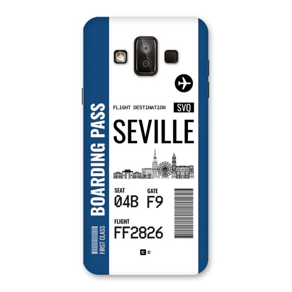 Seville Boarding Pass Back Case for Galaxy J7 Duo