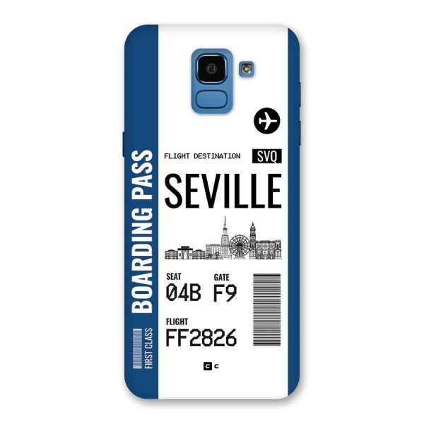 Seville Boarding Pass Back Case for Galaxy On6