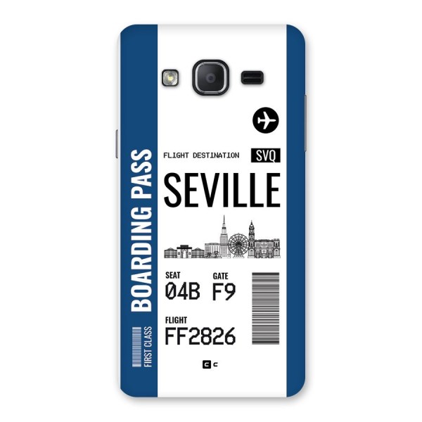 Seville Boarding Pass Back Case for Galaxy On7 2015