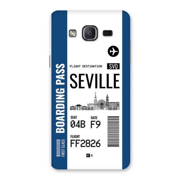 Seville Boarding Pass Back Case for Galaxy On7 Pro